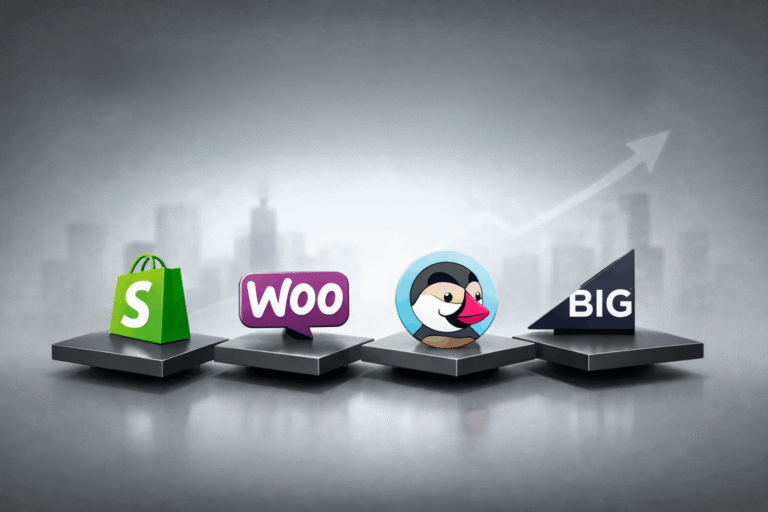 Mejor plataforma ecommerce en 2026: Shopify, WooCommerce, Prestashop o BigCommerce
